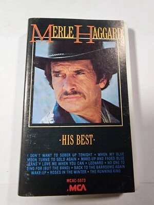 Merle Haggard “His Best” Cassette.VG+ CS4 - Image 1 of 2