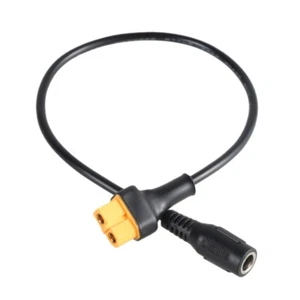 XT60 gniazdo do 5,5x2,1 mm kabel zasilający do monitorów FPV i kabla zasilającego panel słoneczny - Zdjęcie 1 z 8