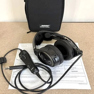 Refurbished Bose A20 ANR Headset Single Helicopter Plug No Bluetooth - Picture 1 of 2