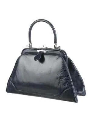 Bolso de hombro Judith Leiber Karung piel de serpiente mango superior día noche Kelly gyuhji Foto 1 de 4