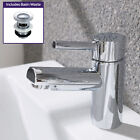 Contemporary Basin Mono Bath Filler Bath Shower Mixer Chrome Tap Set | Jarvis
