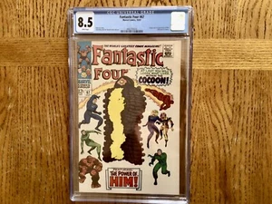 Fantastic Four #67 CGC 8.5 Sehr guter Erhaltungszustand + 1. App von Warlock in Cameo Schlüsselausgabe - Bild 1 von 3