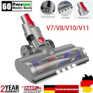 Bürste für Dyson V7 V8 V10 V11 SV14 Bodenbürste Staubsauger Bodendüse mit LED DE - Bild 1 von 13