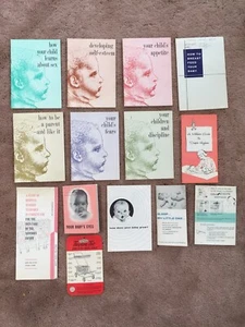 Vintage Baby Child Care Pamphlets Brochures Parenting 1958-1961 - Picture 1 of 4