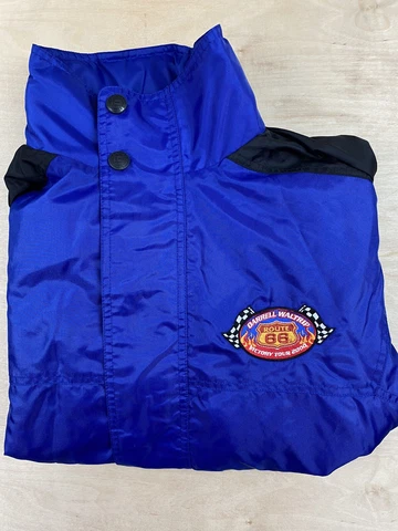 Darrell Waltrip Haas-Carter Motorsports  Route 66 Men’s Size M Jacket NASCAR Y2K Cover