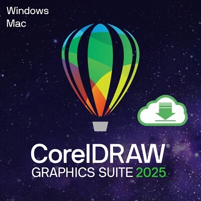 CorelDRAW Graphics Suite 2025  - Dauerlizenz - Win/MAC (Key) ESD - Bild 1 von 4