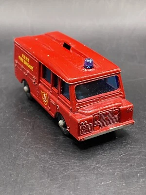 Matchbox Lesney #57 Land Rover Fire Truck Red Vintage Collectible Toy Car - Image 1 of 4