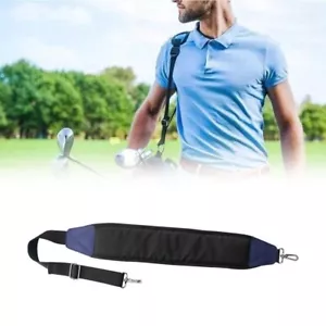 Adjustable Thick Padded Metal Hooks Golf Bag Shoulder Strap Shoulder Strap - Picture 1 of 9