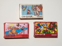 Famicom Donkey Kong 1 3 Jr. boxed Japan FC games US Seller