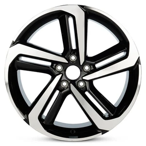 New Wheel For 2018-2022 Honda Accord 19 Inch Machined Black Alloy Rim - Picture 1 of 11