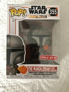 Funko Pop! Star Wars The Mandalorian Flame Throwing #355 Target Exclusive - Picture 1 of 6