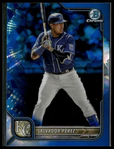 Salvador Perez 2022 Bowman Chrome Sapphire Edition #80 Kansas City Royals - Picture 1 of 2