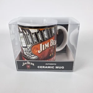Jim Beam Authentic Ceramic Mug Cup Kentucky Straight Bourbon Whiskey Coffee New - Picture 1 of 10