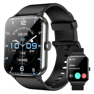 2025 Smart Watch For Men/Women Waterproof Smartwatch Bluetooth iPhone Samsung UK - Picture 1 of 7