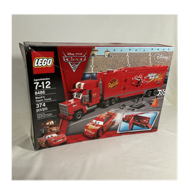 LEGO CARS 2: Mack's Team Truck (8486) Complete Set, 374 Pieces. Unopened. 