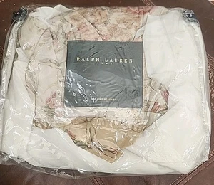 RALPH LAUREN Guinevere *KING BED SKIRT Sateen Floral Flower - Picture 1 of 1