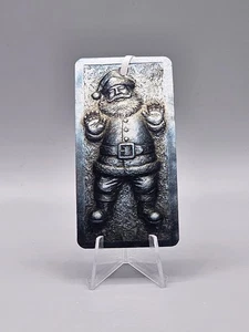 SANTA CLAUS IN CARBONITE BLOCK METAL CHRISTMAS TREE ORNAMENT STAR WARS HAN SOLO - Picture 1 of 2