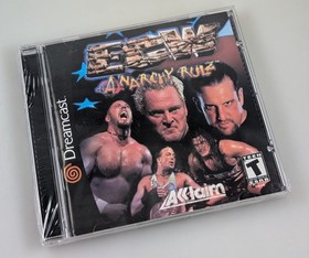 Sega Dreamcast - ECW Anarchy Rulz - Brand New Factory Sealed CASE FRESH