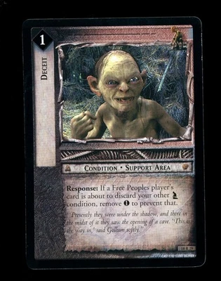 LOTR Lord of the Rings TCG Treachery & Deceit Rare 18R29 Deceit - Image 1 of 2