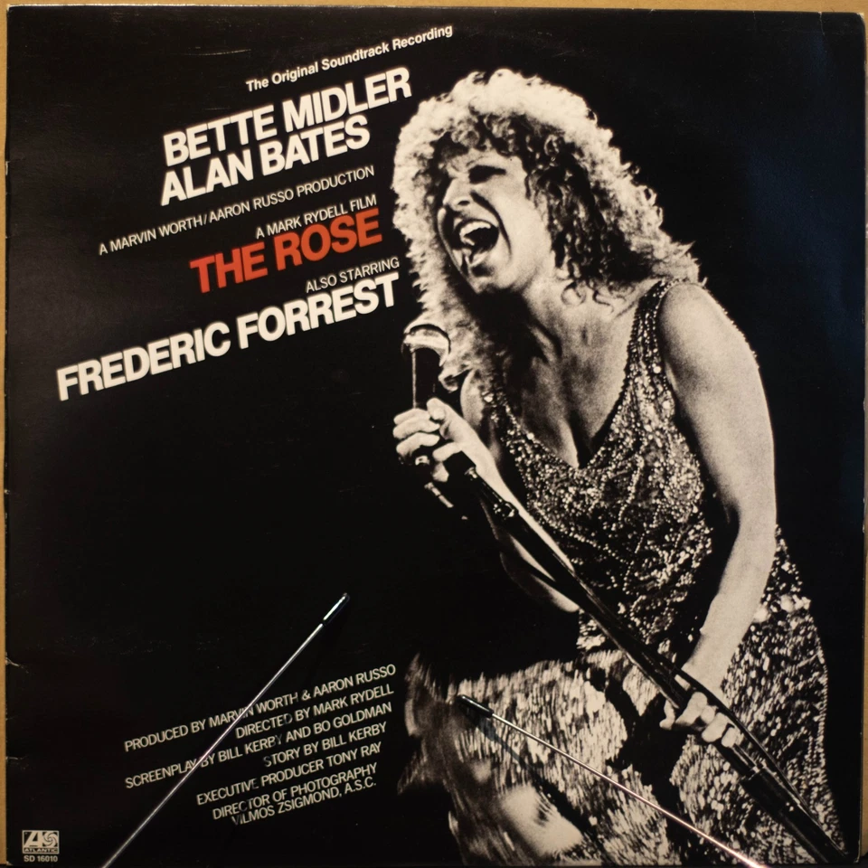 THE ROSE SOUNDTRACK - BETTE MIDLER - Vinyl LP - Atlantic - 1979 - VG (3007) - Image 1 of 4