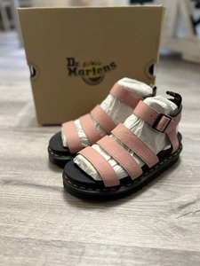 Dr. Martens BLAIRE WOMEN'S PISA LEATHER STRAP SANDALS size 8 - Picture 1 of 6