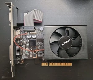 PNY Nvidia GeForce GT 730 2GB PCI-E X8 Video Card HDMI VCGGT7302D36LXPB-BB - Picture 1 of 3