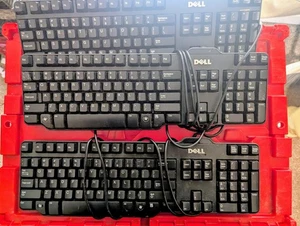 Keyboard Dell L100 104 Key USB Wired Keyboard Standard Typing Skills (3) - Picture 1 of 1