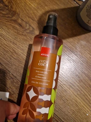 Avon Cozy Cola Cologne - 200ml Fizzy Cola Jelly Cookies & Lime Scent New (D)