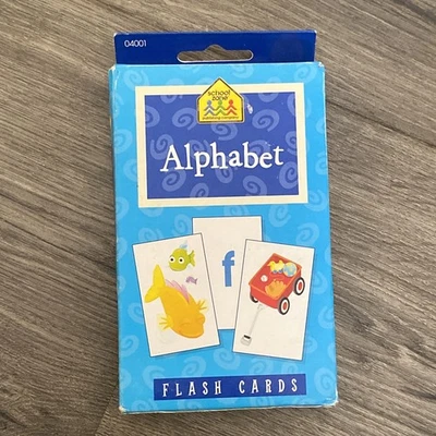 Флэш-карты школьная зона алфавит колода домашняя школьный возраст 3+ - Изображение 1 из 4