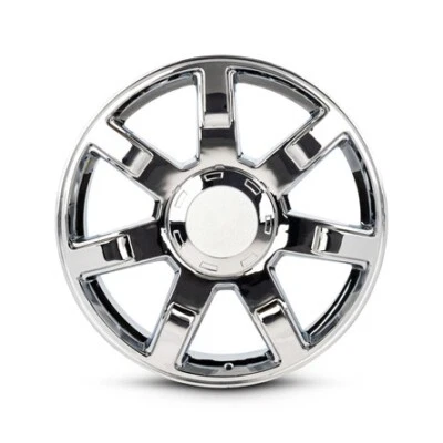 New Wheel For 2007-2013 Cadillac Escalade EXT 22 Inch 22x9” Painted Chrome Rim - Image 1 of 4