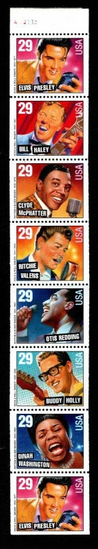 MALACK 2737a, 29c American Music,  Booklet Pane bp2737a - Image 1 of 1