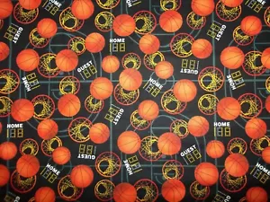 Lenzuolo culla aderente in cotone artigianale/Nero con palloni/reti/punteggi - Foto 1 di 2