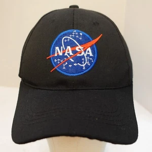 Spirit NASA Embroidered Adult Adjustable Black StrapBack Baseball Hat Cap - Picture 1 of 9