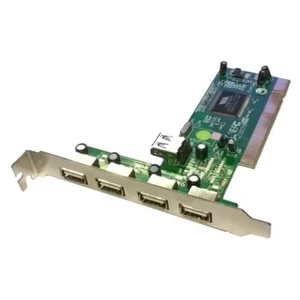 Scheda Adattatore PCI 4+1 Porte USB ADVANCE SIMT10C 480Mbps PC MAC - Zdjęcie 1 z 1