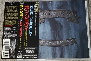 Bon Jovi-New Jersey CD Japan press used w/ orig OBI PHCR-1143 - Picture 1 of 3