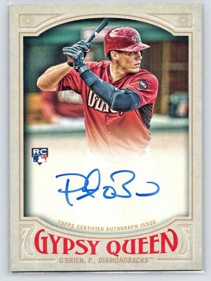 2016 Topps Gypsy Queen Auto Peter O'Brien #GQA-PO Rookie Auto RC - Image 1 of 2