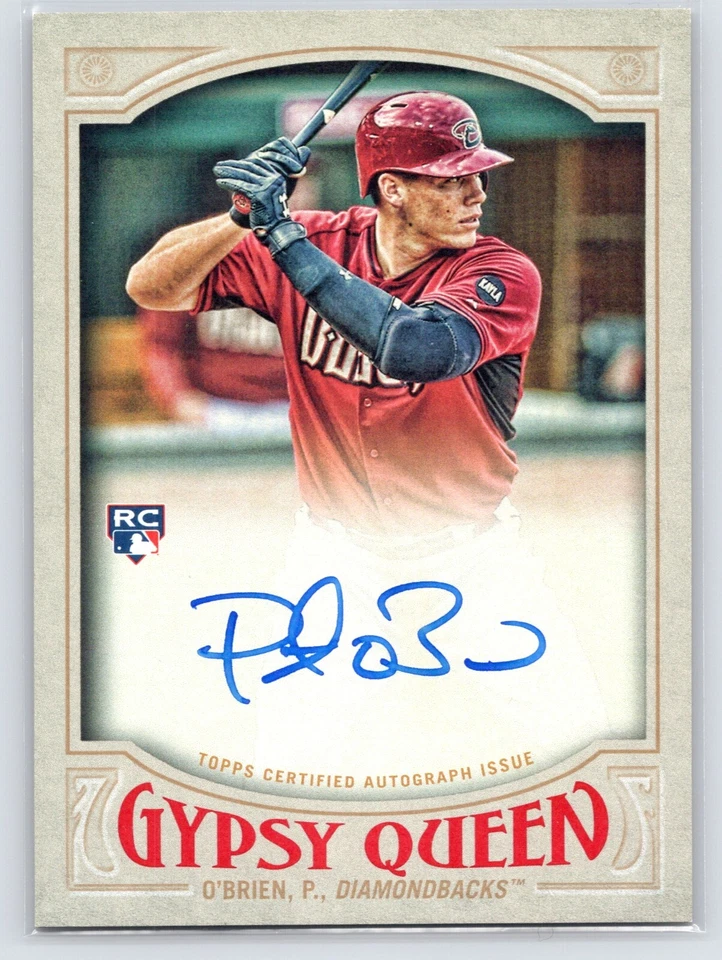 2016 Topps Gypsy Queen Auto Peter O'Brien #GQA-PO Rookie Auto RC - Image 1 of 2