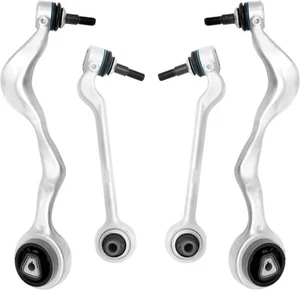 Juego de 4 brazos de control delanteros inferiores delanteros traseros para BMW Serie 1 3 E90 E82 - Imagen 1 de 7