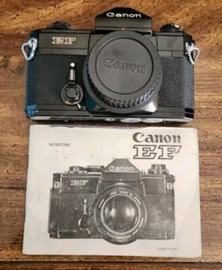 Cámara fotográfica Canon EF SLR con instrucciones - Imagen 1 de 7