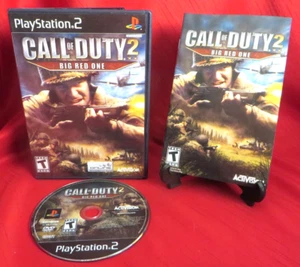 CALL OF DUTY 2: Big Red One (Sony PlayStation 2, 2005) en caja y probado - Imagen 1 de 4