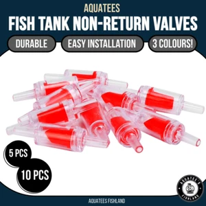 Aquatees One Way Fish Tank Non-Return Check Valves - 5/10pcs - Picture 1 of 7