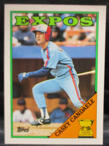 1988 Topps All-Star Rookie Casey Candaele Baseball Card #431