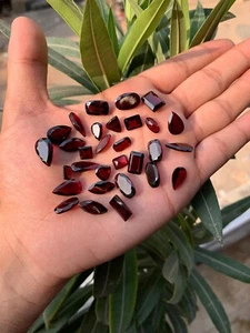Garnet Mix Shape Loose Gemstone Top Quality Natural Garnet Faceted Cut Gemstone - Picture 1 of 9