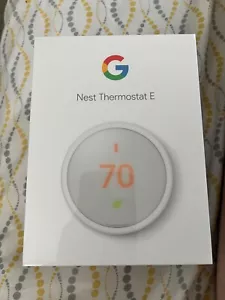 Google Nest Thermostat E - White - Picture 1 of 4