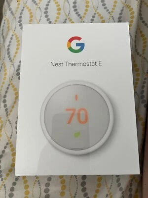 Google Nest Thermostat E - White - Image 1 of 4
