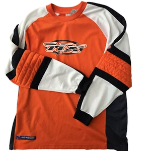 Athletic Works MX Motocross Super Machine Jersey 90s Y2K SZ L Rare VTG Motocross - Picture 1 of 12