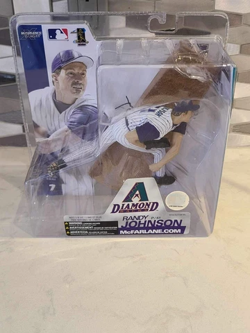 McFarlane's Sports Picks MLB 2003 Series 7 Randy Johnson Action Figure NEW Cover