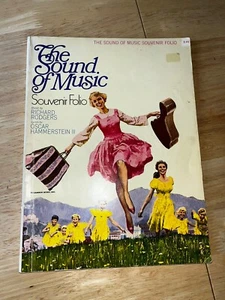 Folio de película de recuerdo The Sound of Music - 75 páginas de partituras - 1959 - Imagen 1 de 4