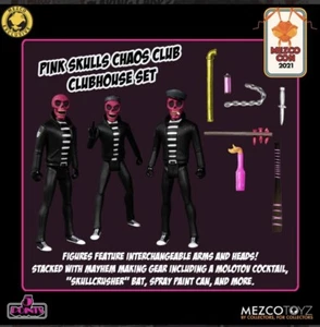 Mezco 5 Points Articulations PSCC Pink Skulls Chaos Club Gomez Rumble Society - Imagen 1 de 4