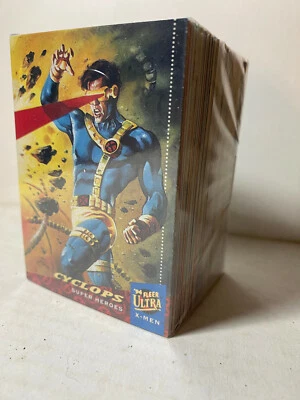 Juego completo de 150 cartas coleccionables X-MEN Ultra Marvel Comic 1994 Foto 1 de 2